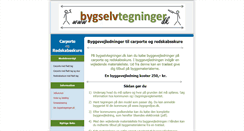 Desktop Screenshot of bygselvtegninger.dk