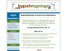 Tablet Screenshot of bygselvtegninger.dk